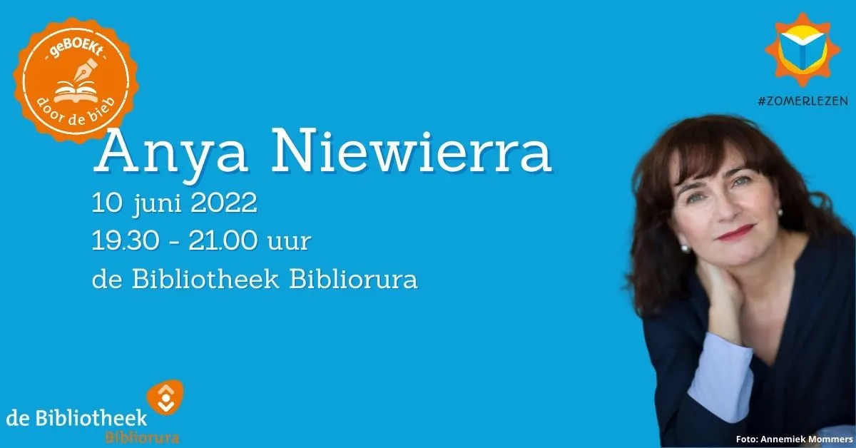 anya niewierra blauw met logo