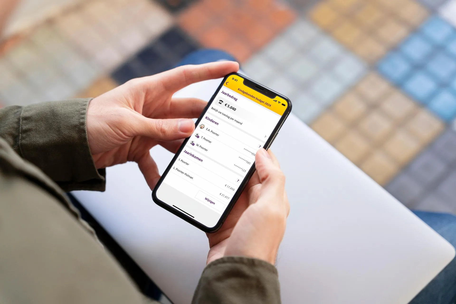 app toeslagen mockups kgb 2