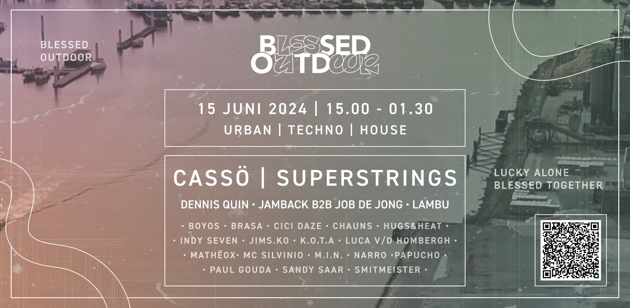 blessed outdoor banner