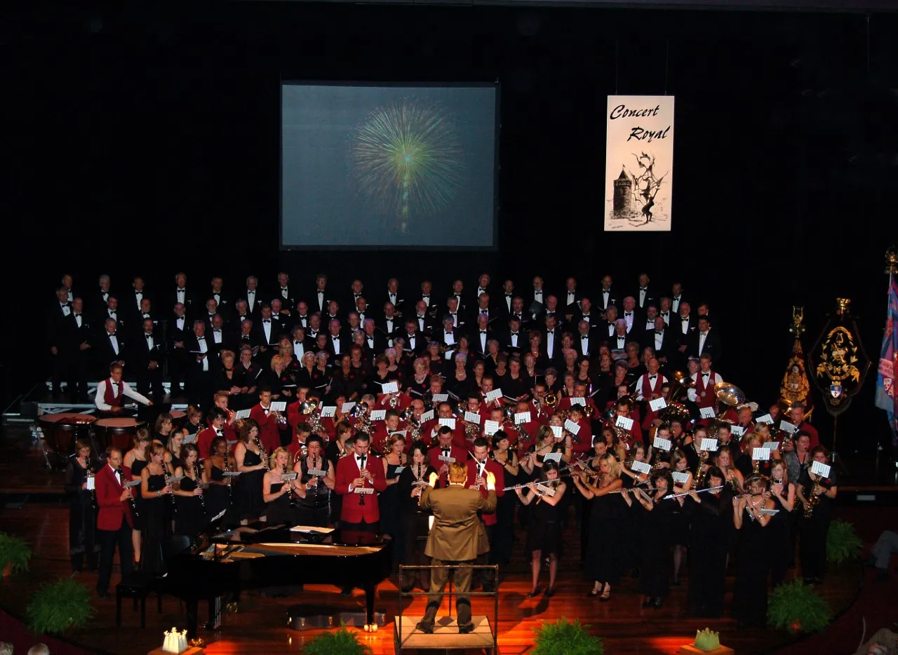 concert royal poster foto uit 2007