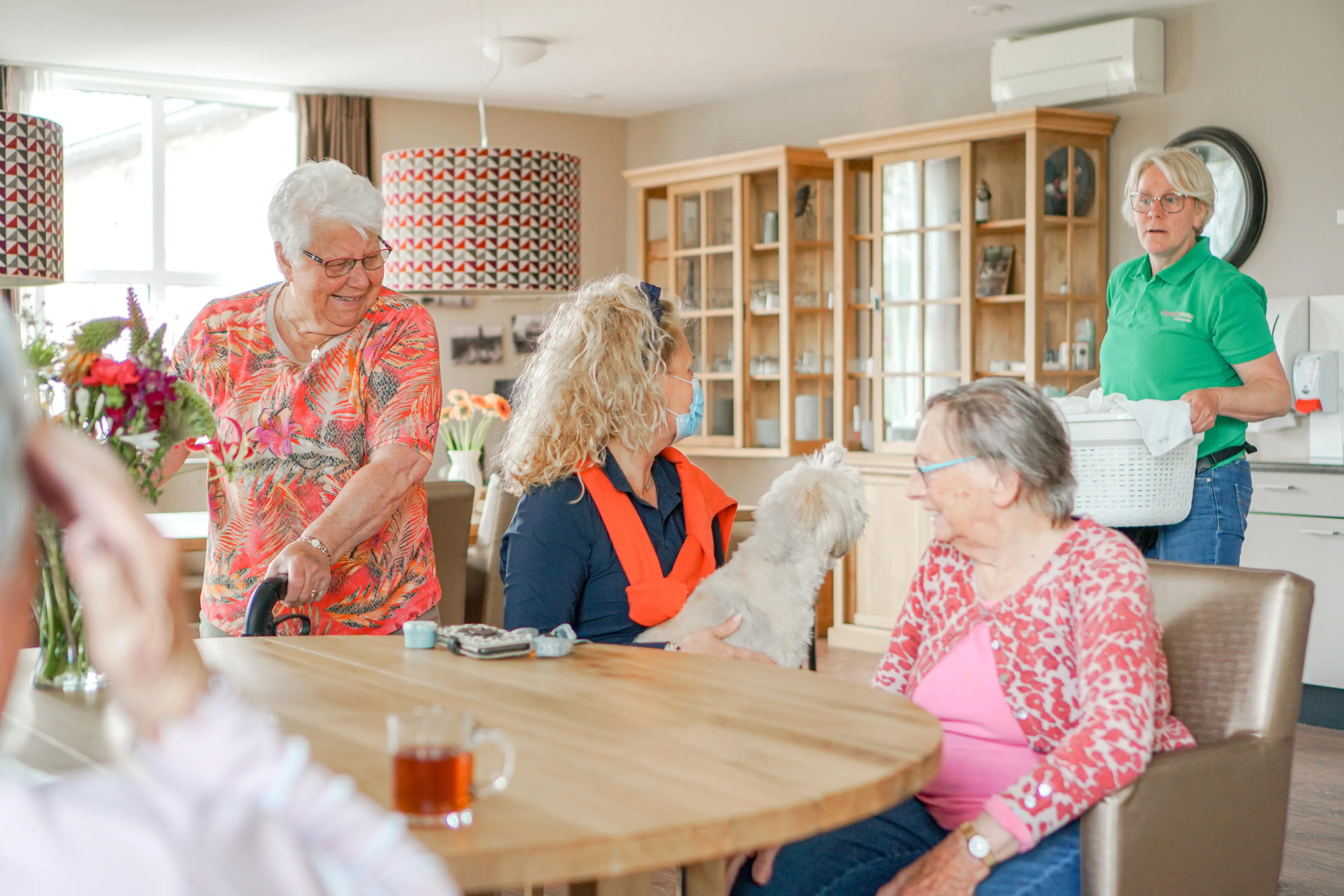 de zorg bij dagelijks leven gewoon als thuis