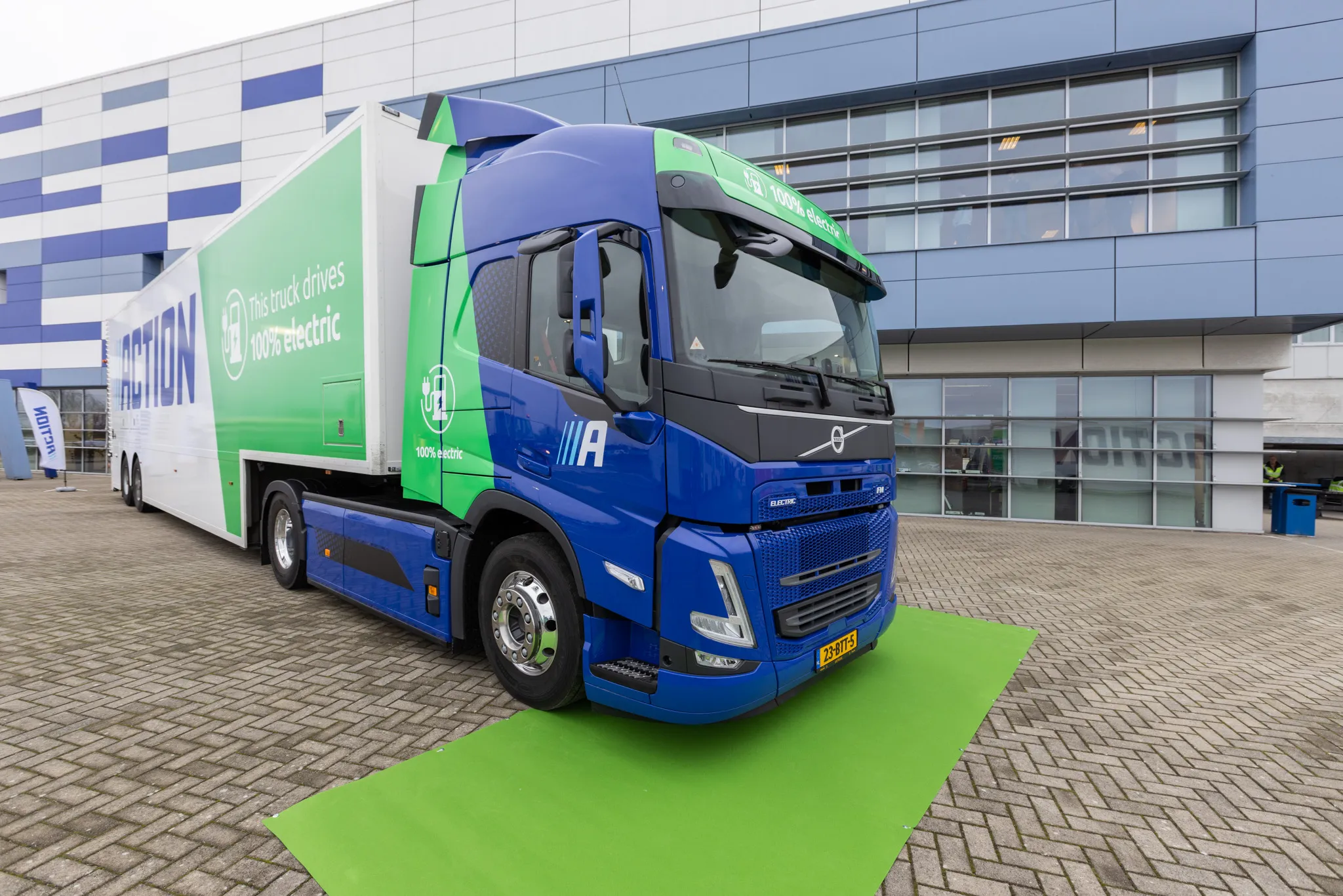 elektrische vrachtwagen action