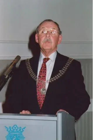 foto oud burgemeester daniels