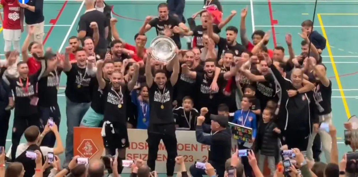 huldiging kampioenen tigers roermond