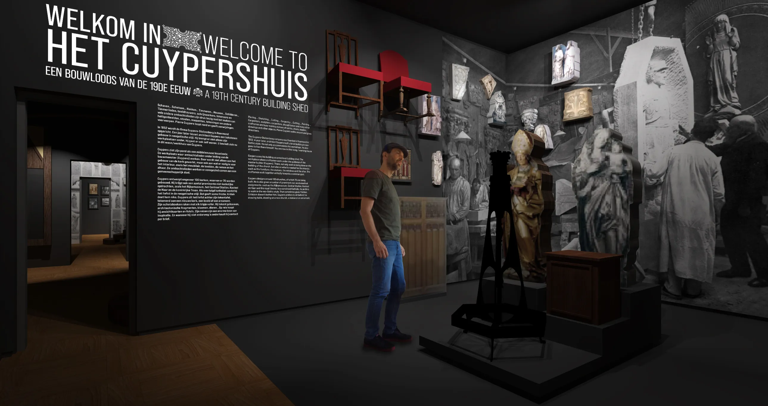 impressie nieuwe vaste presentatie cuypershuis door bureau caspar conijn 3