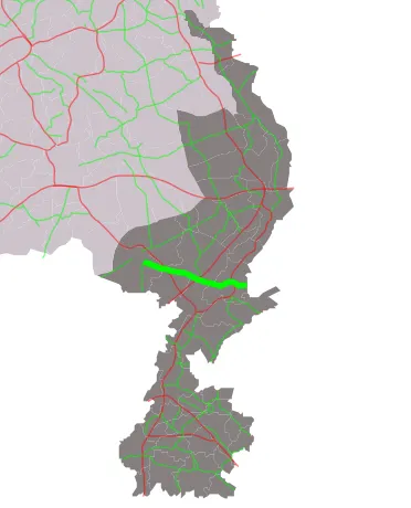 kaart provinciale weg 280