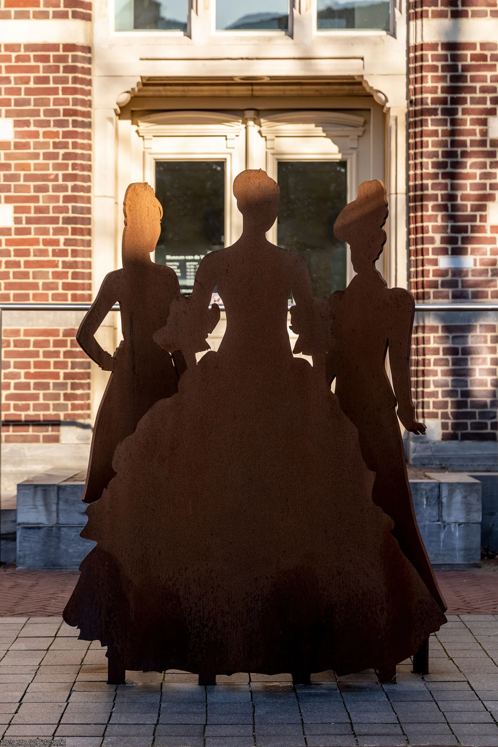 museum van de vrouw beeld aan de plats