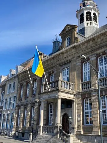 oekraine vlag stadhuis