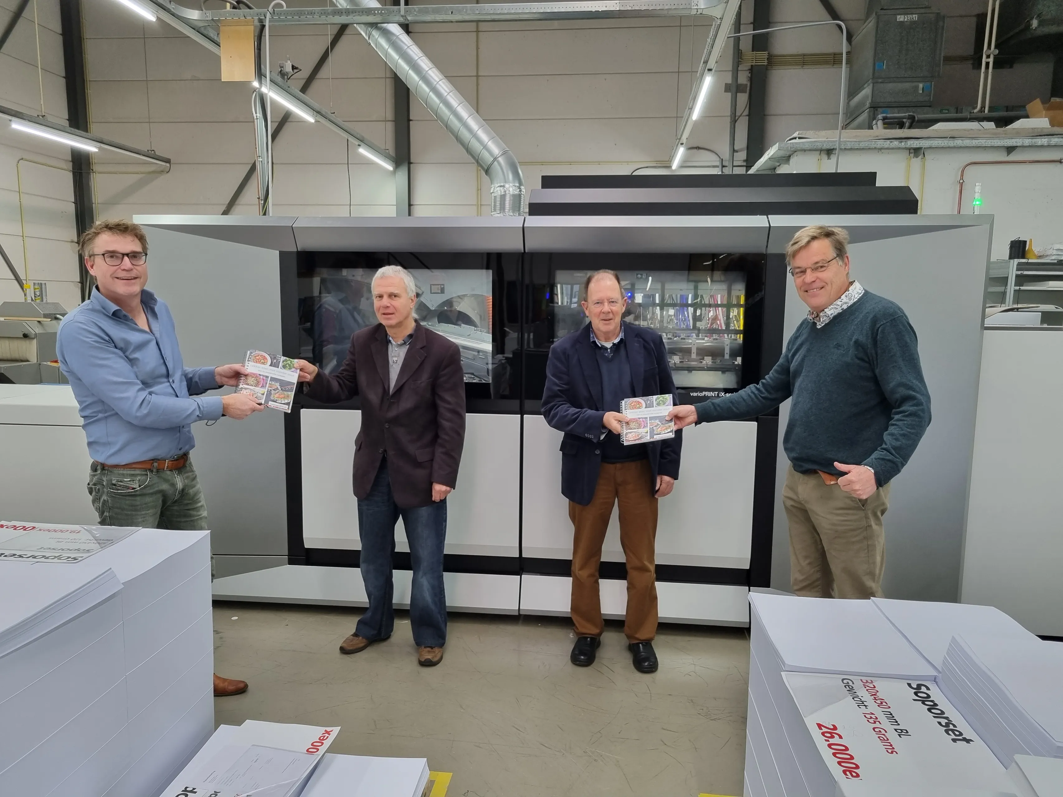 overhandiging kookboeken