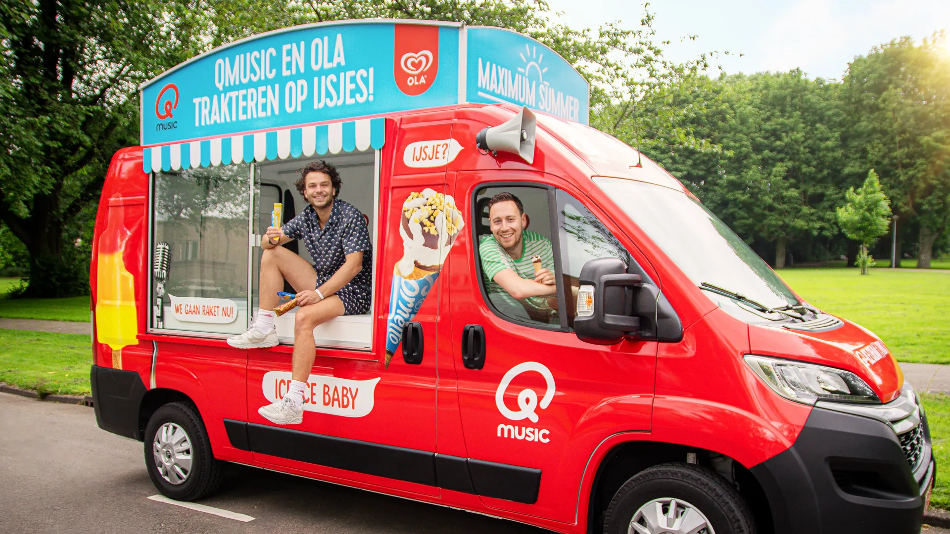 q ice cream truck