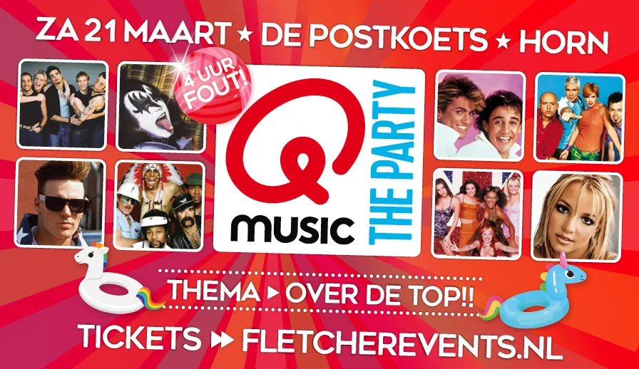 qmusic flol de postkoets horn banner 896x518px