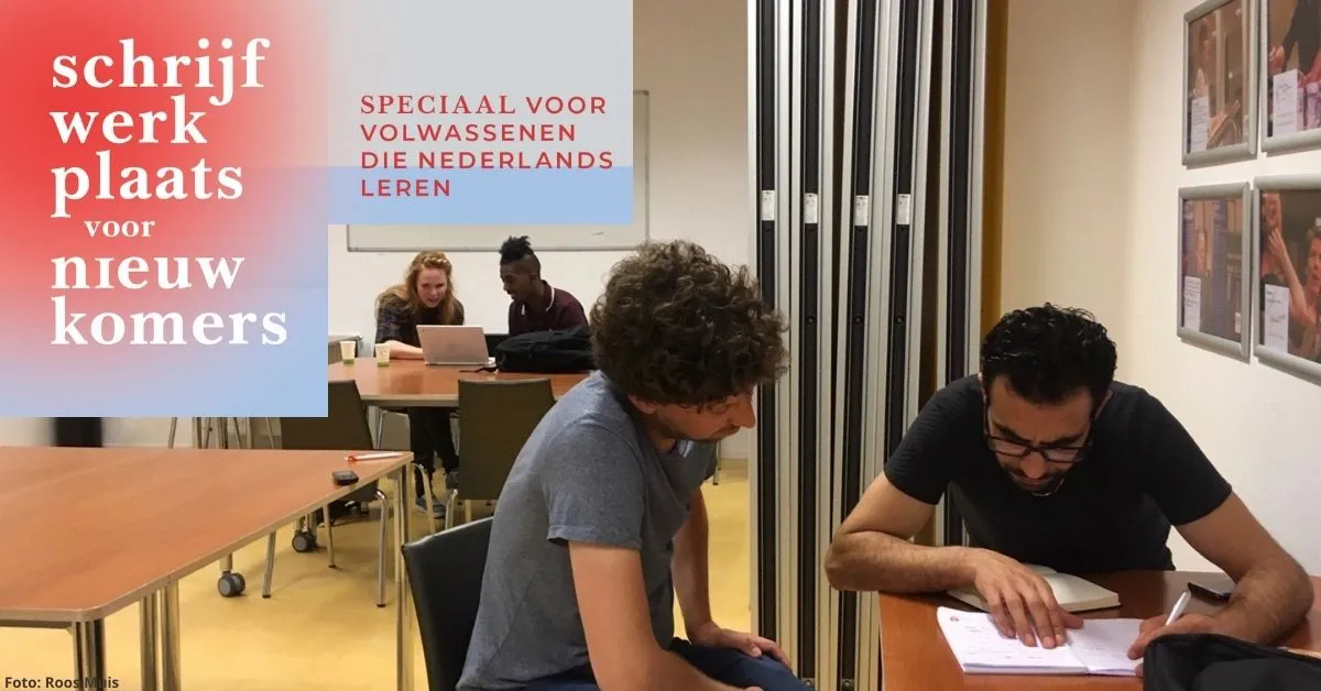 schrijfwerkplaats foto door roos muis