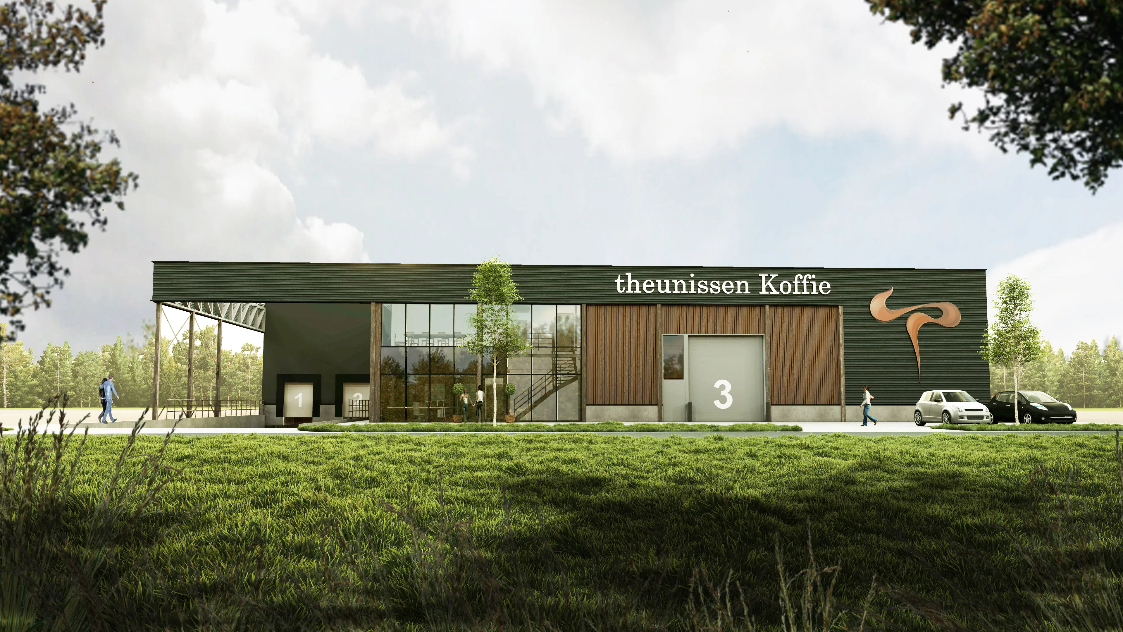 tekening bedrijfspand 2