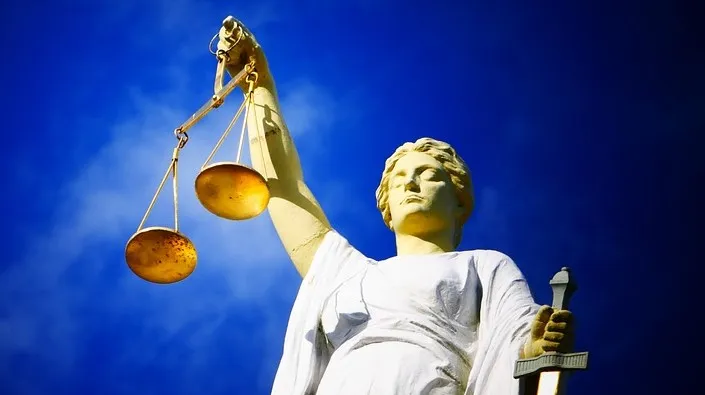 vrouwe justitia