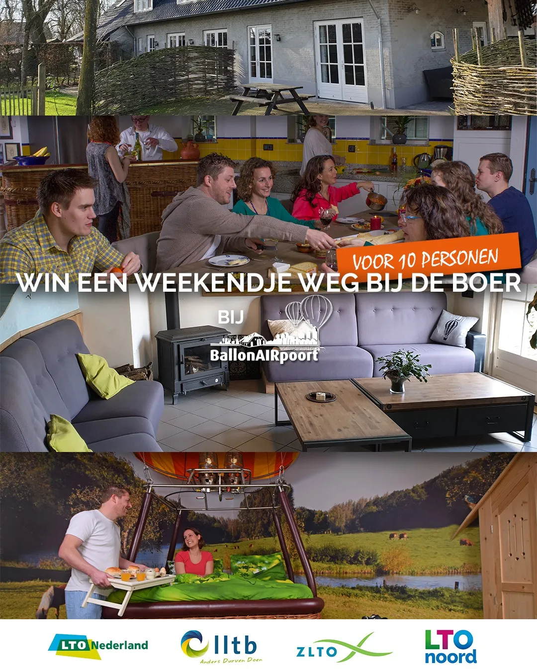 win een weekendje weg bij de boer 2 1