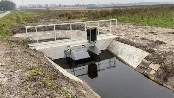 geautomatiseerde stuw breedbeeld