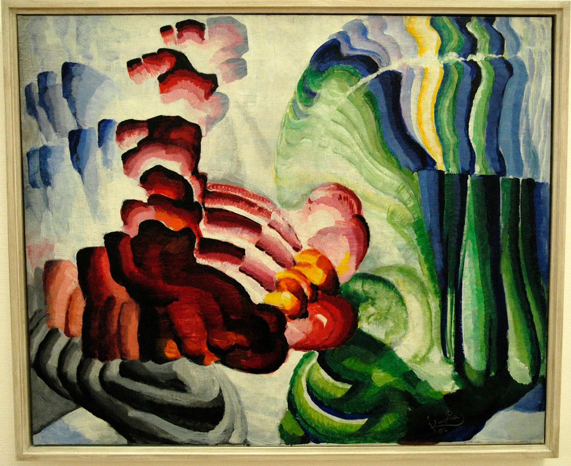 voorbeeld abstractekunst compliment door frantisek kupka