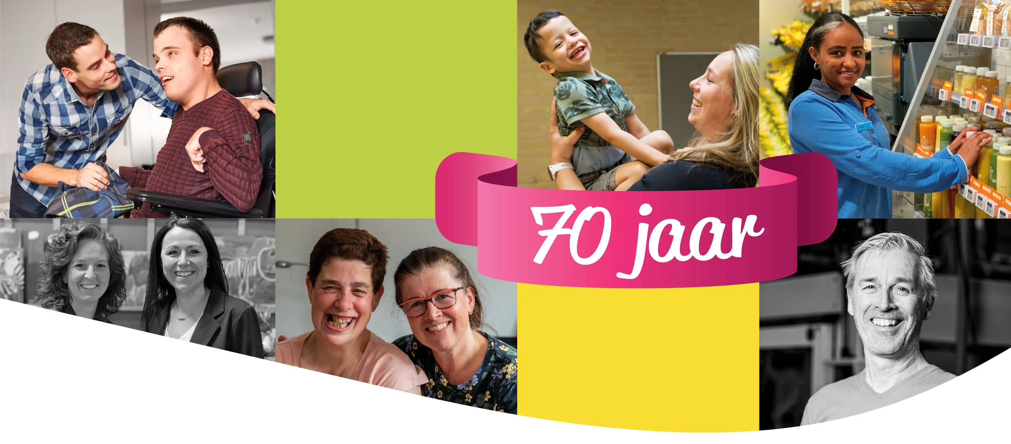 PSW 70 jaar banner