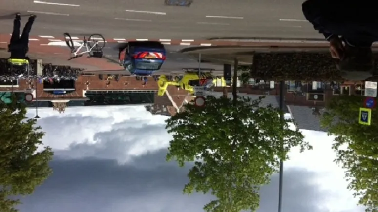 150728 traumaheli op stationsplein uitgelicht e1438094634538