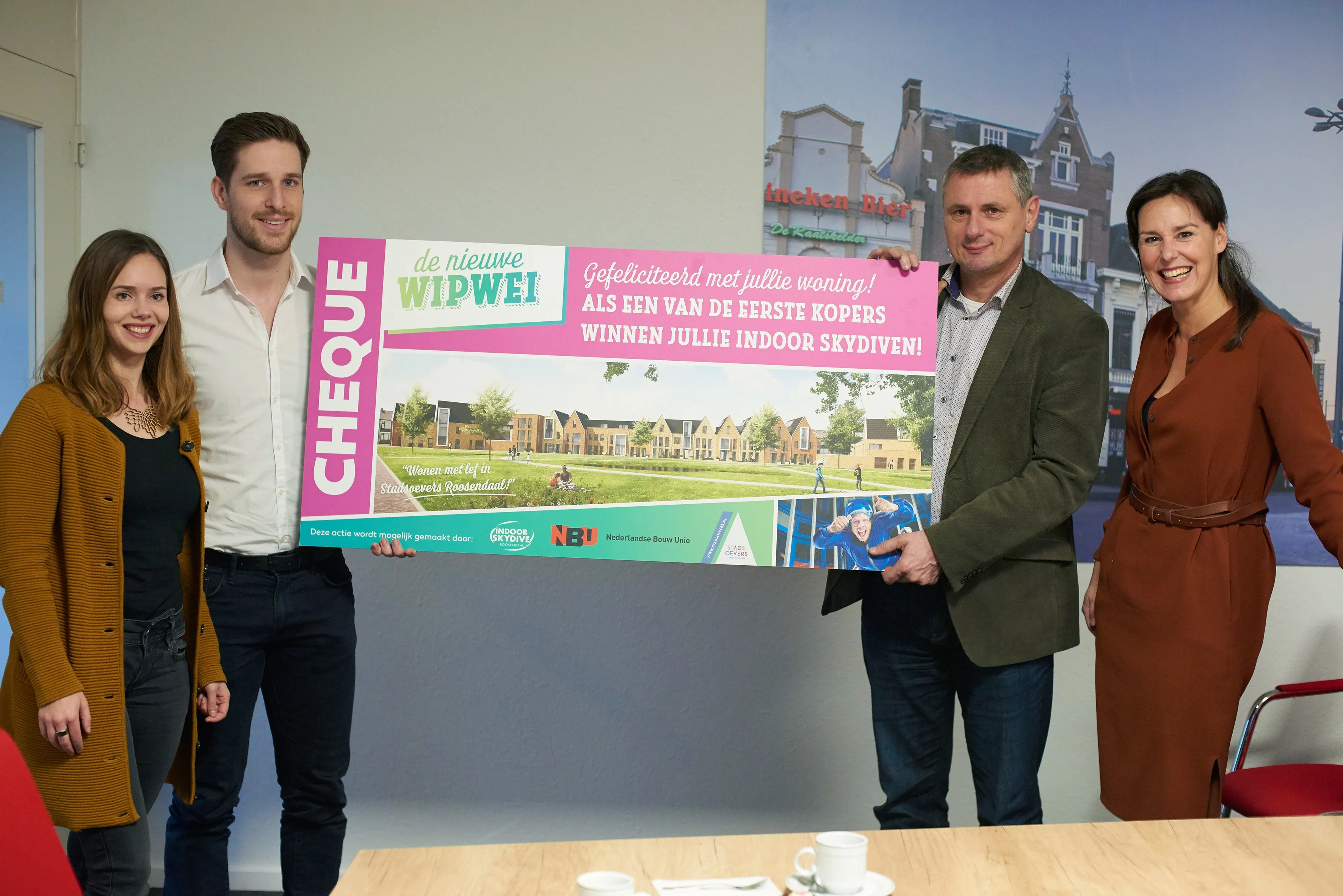 20170214 eerste bewoners de nieuwe wipwei met nbu en theunis