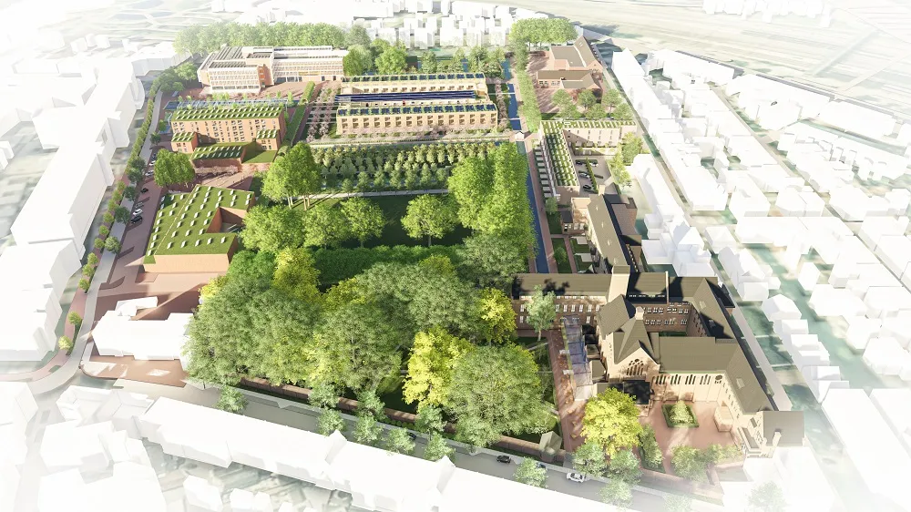 artist impression groot mariadal copyright wurck architectuur stedenbouw landschap