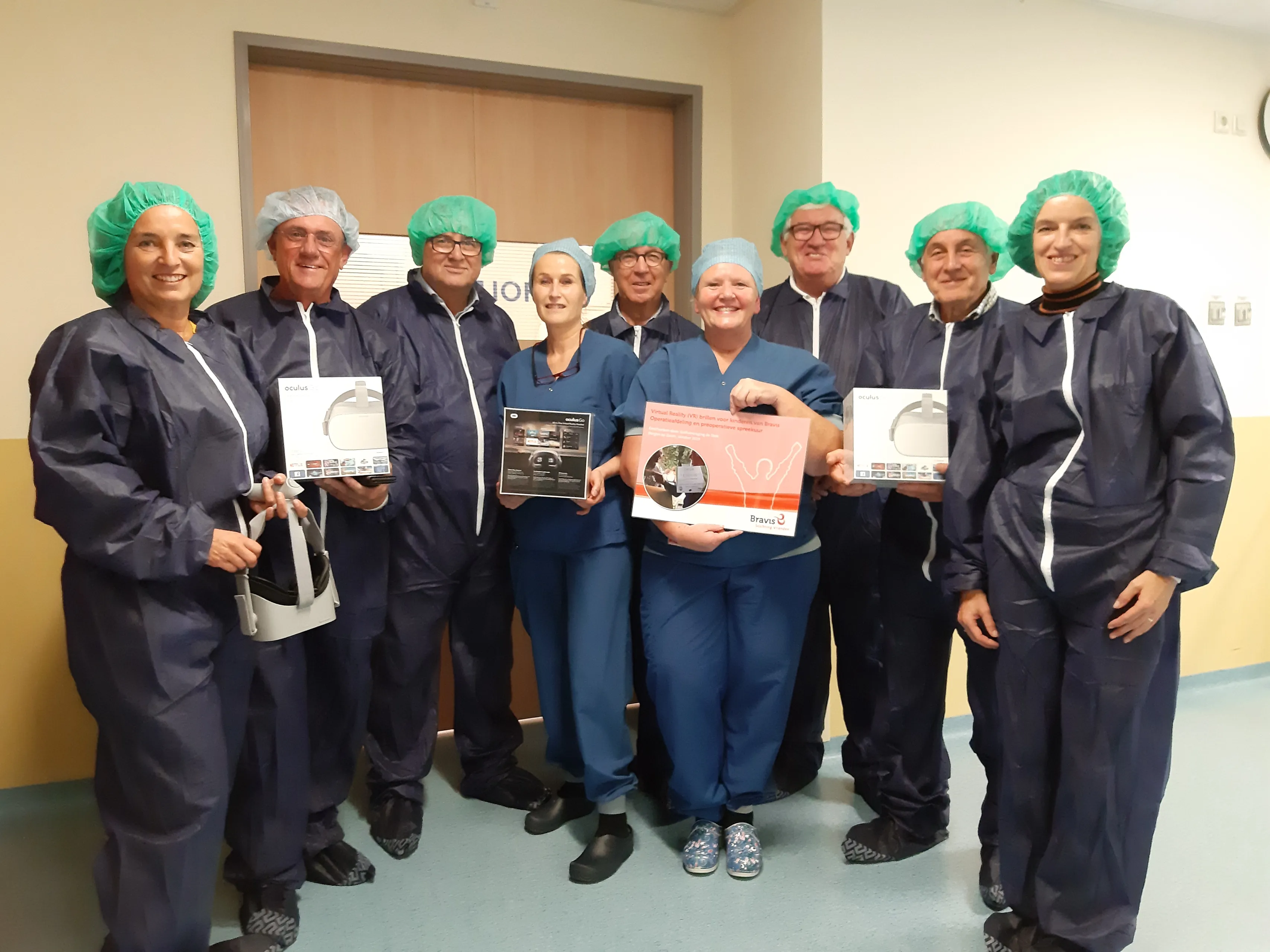 bravis zet vr bril in op operatiekamers
