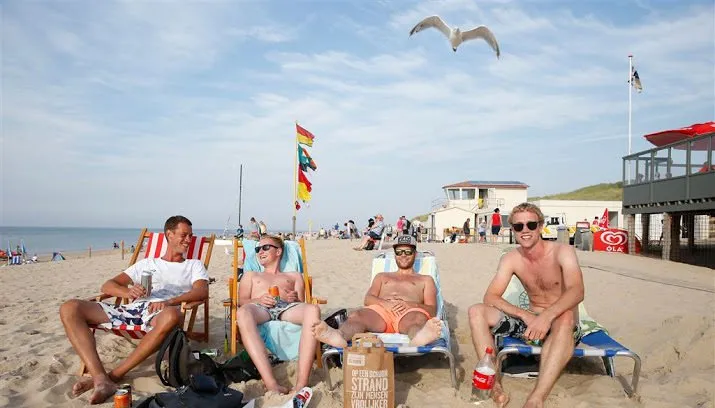 eerste zomerse dag in vijf weken