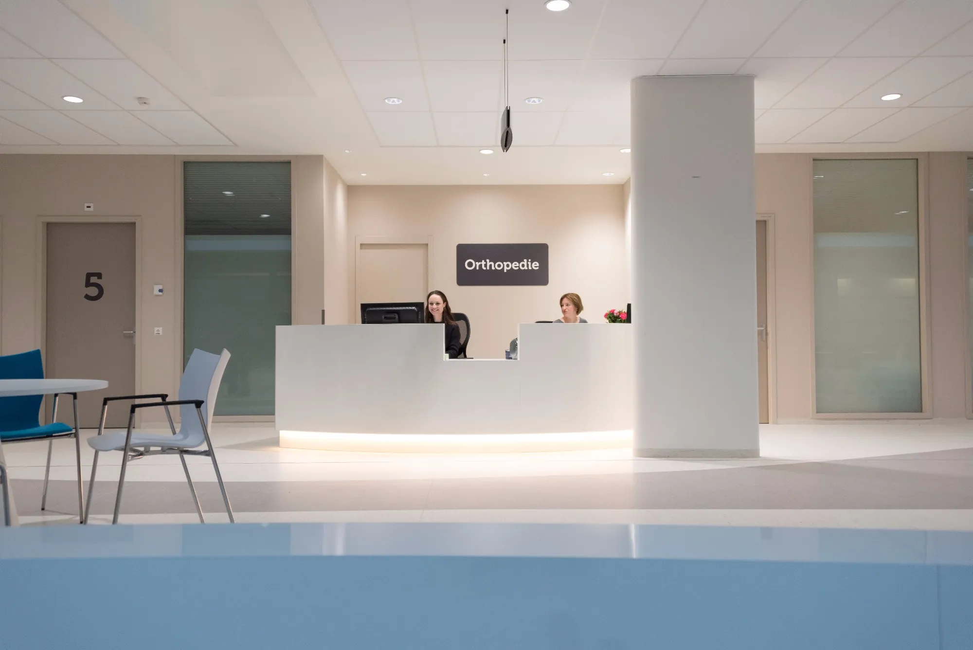 foto balie polikliniek orthopedie