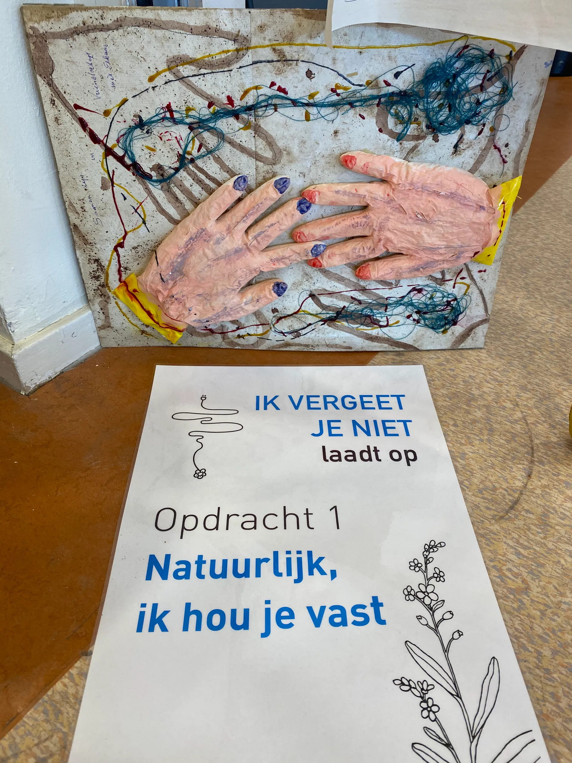 ik vergeet je niet laadt op werk opdracht 1