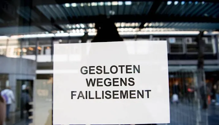 in 2017 minste faillissementen sinds 2000 715x408