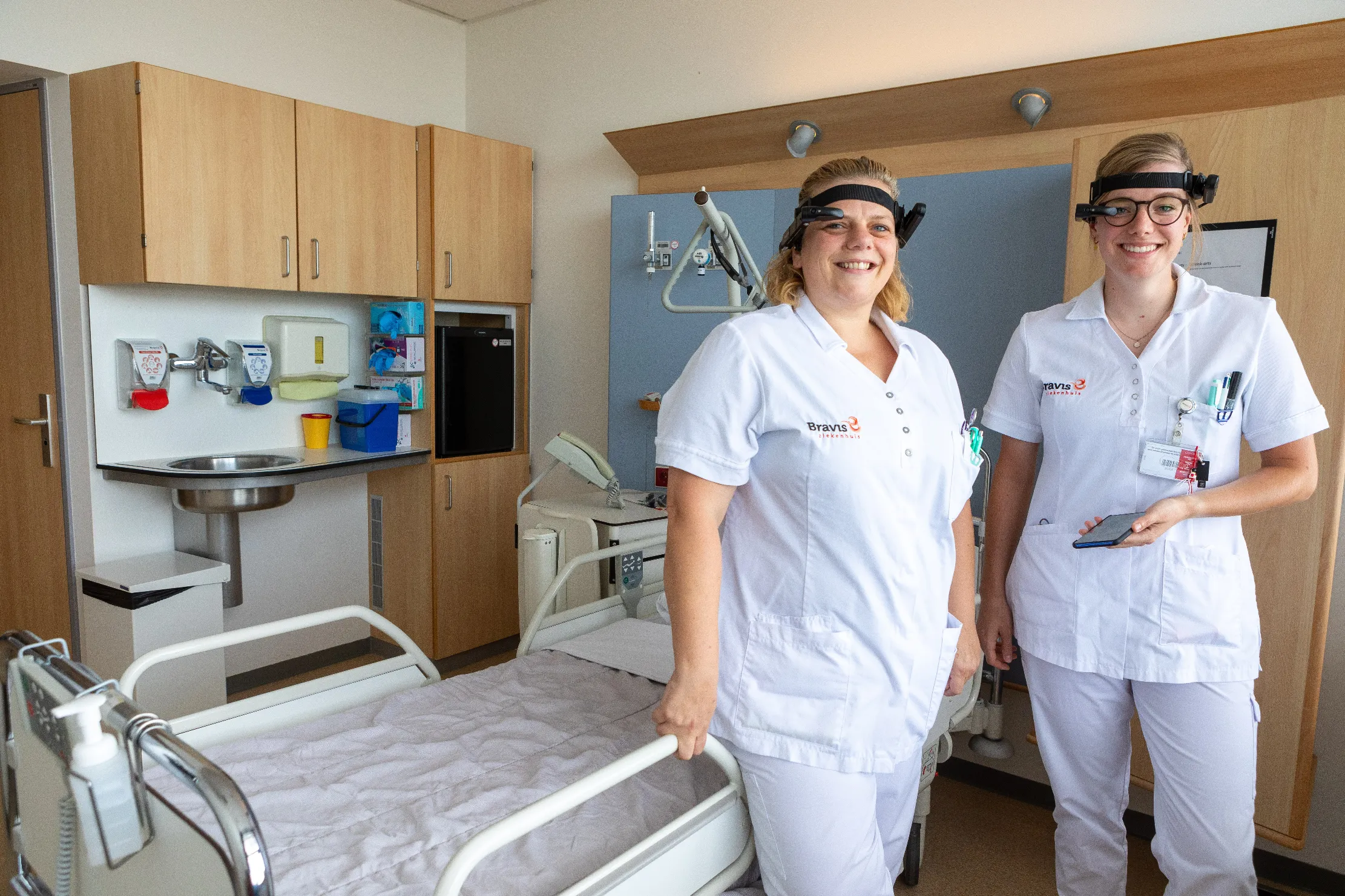 smartglasses op longafdeling