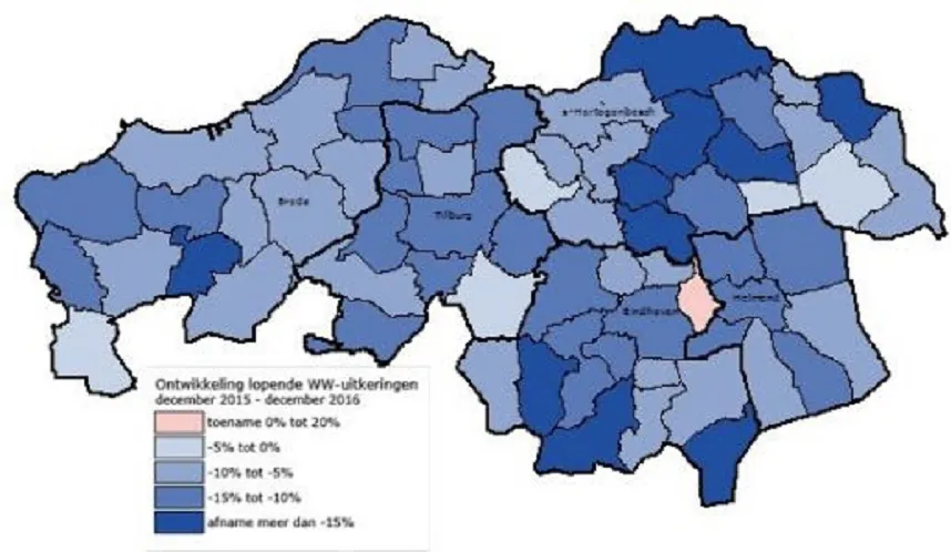 werkloosheid brabant