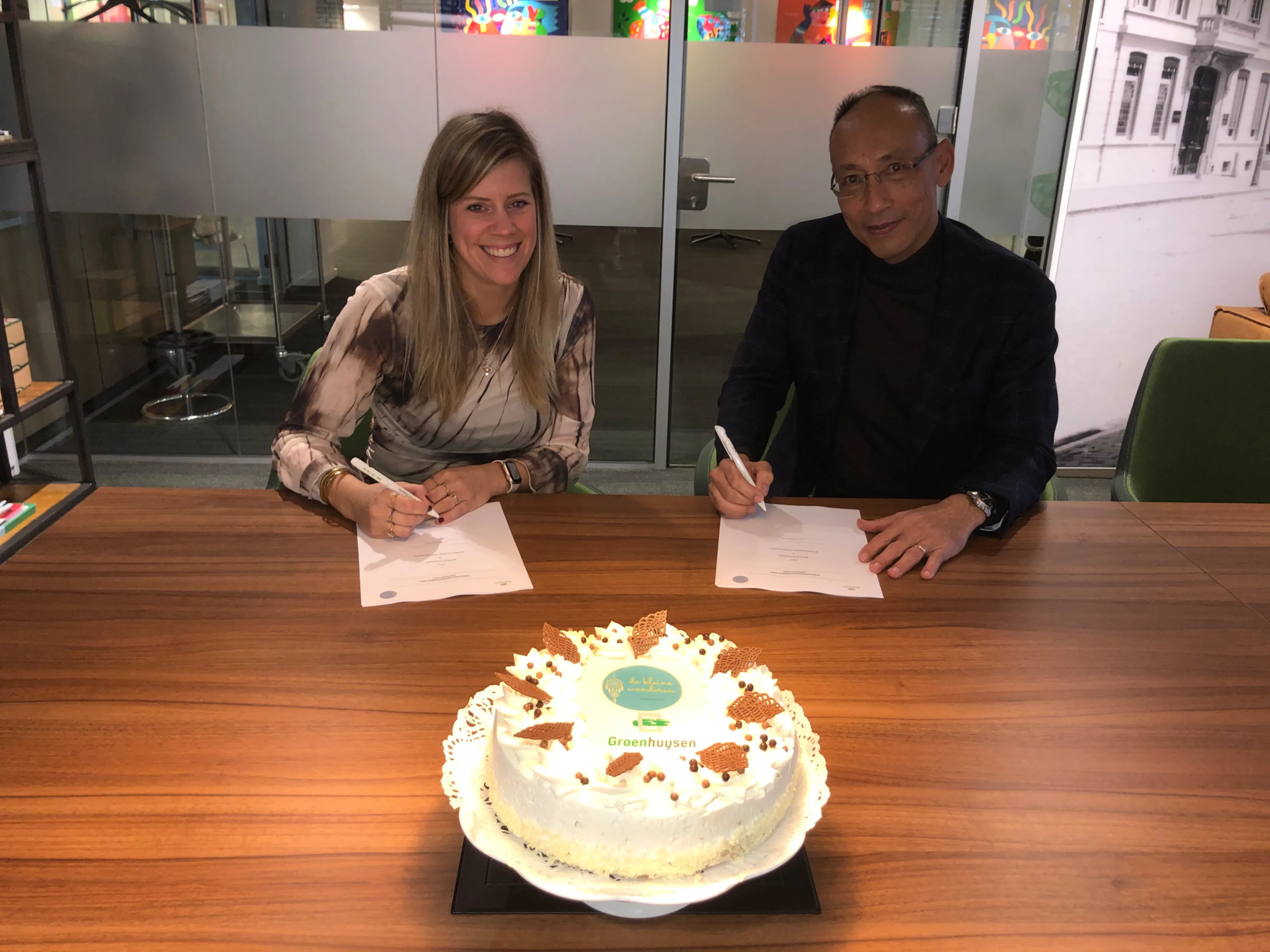 Kinderopvang ondertekenen