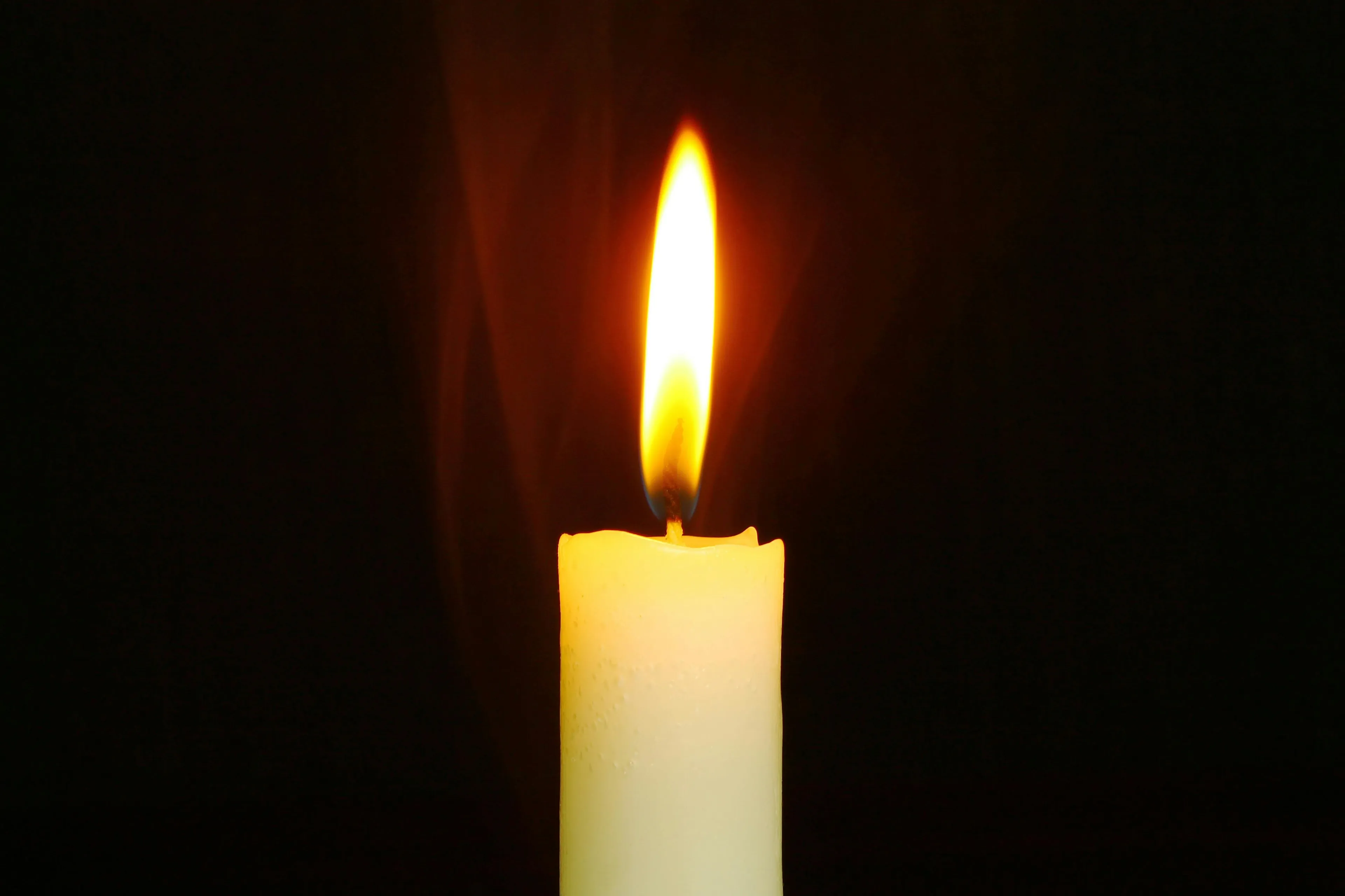 foto van een brandende kaars