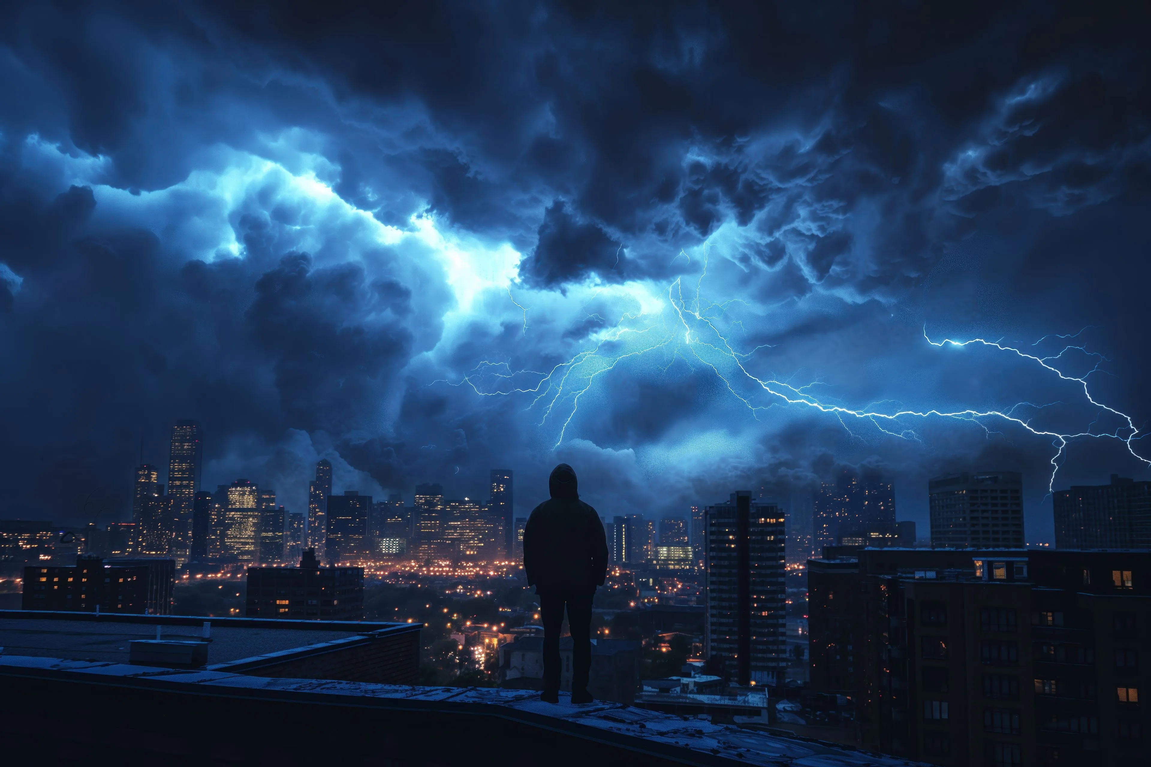 thunderstorm city