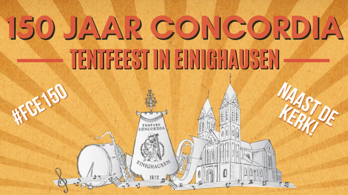 150 jaar concordia einighausen