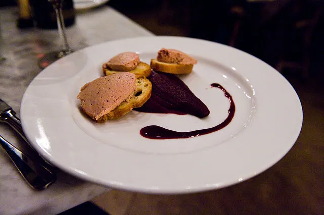 640px croutons de foie blond