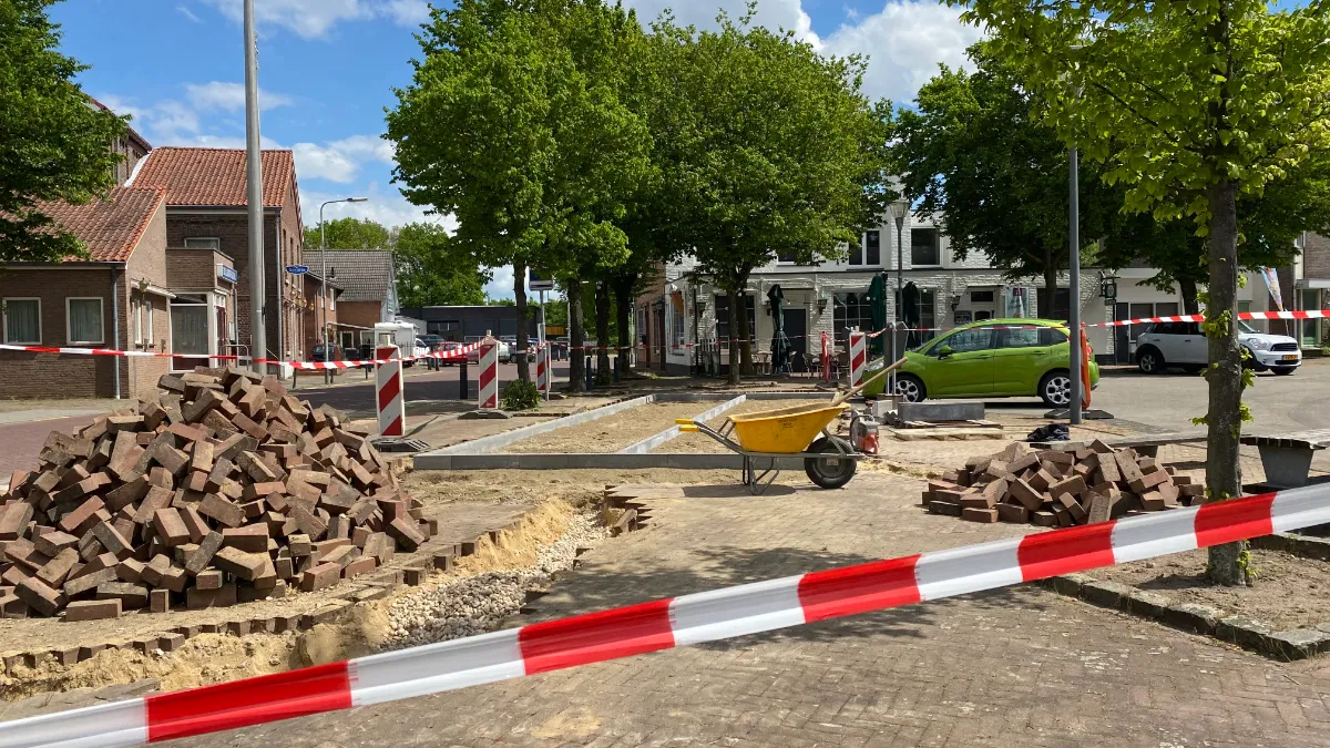 aanleg jeu de boulesbaan holtummer markt