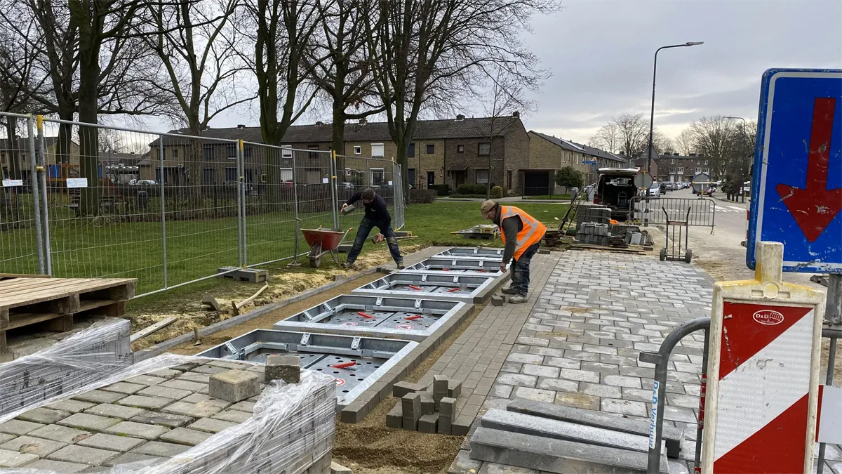aanleg milieuparkje henric van eldekestraat