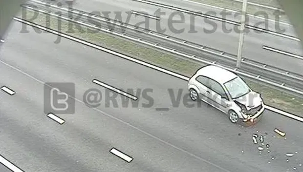 aanrijding op a2 3 april 2017