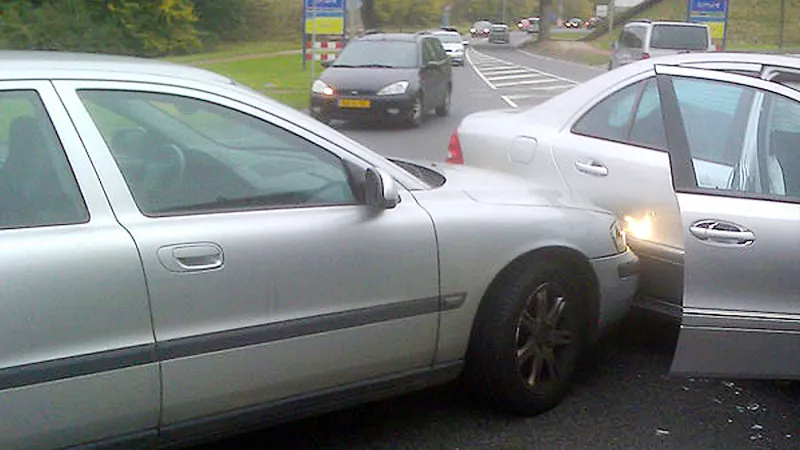 aanrijding volvo