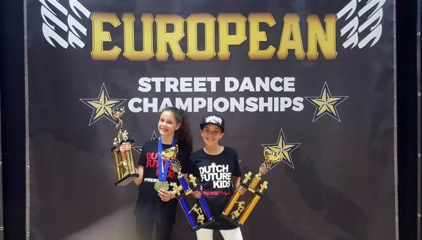 abby en yasmin europees kampioen udo streetdance 2016
