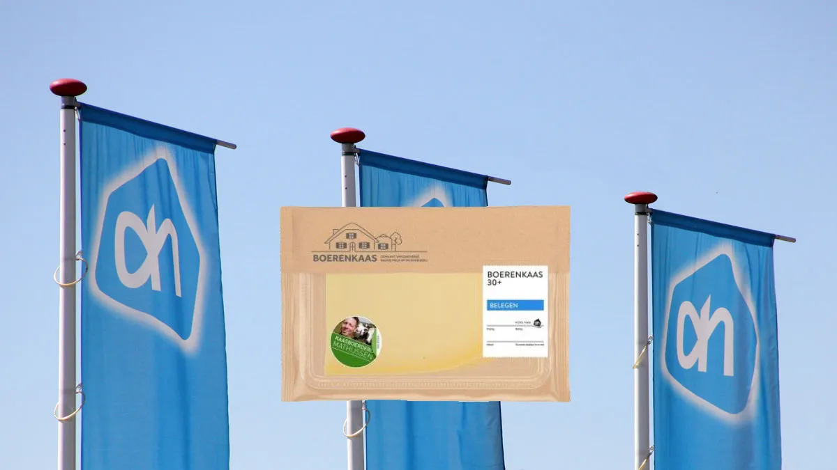 ah boerenkaas 30 en vlaggen albert heijn ah sittard