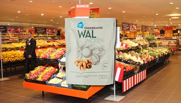 ah ongebrande walnoten