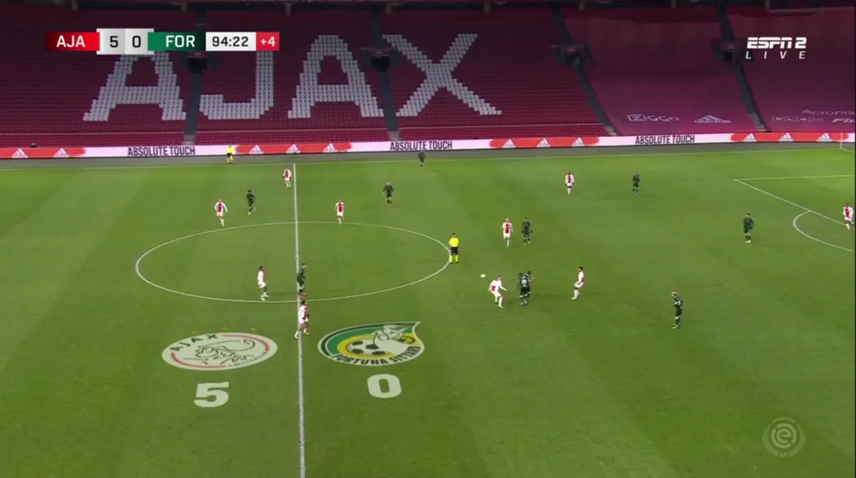 ajax fortuna sittard 5 0 20211222