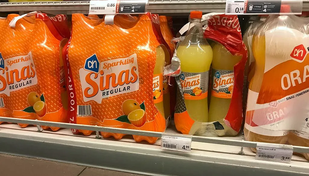 albert heijn frisdrank huismerk