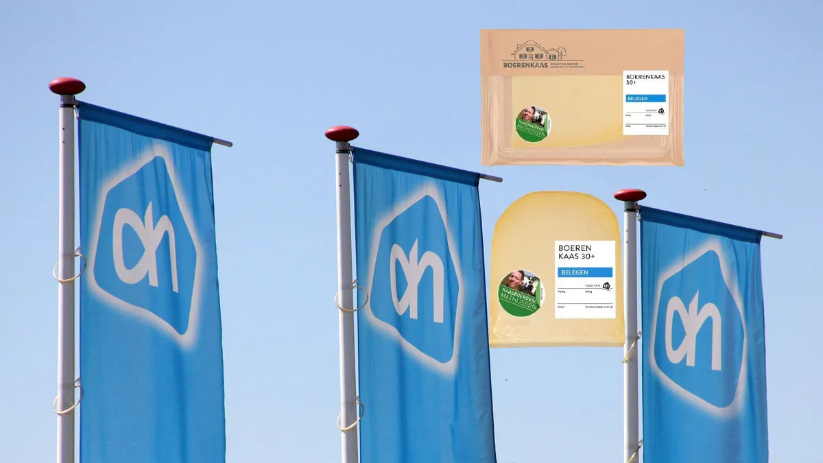 alle boerenkaas 30 belegen ah terug vlaggen albert heijn ah sittard