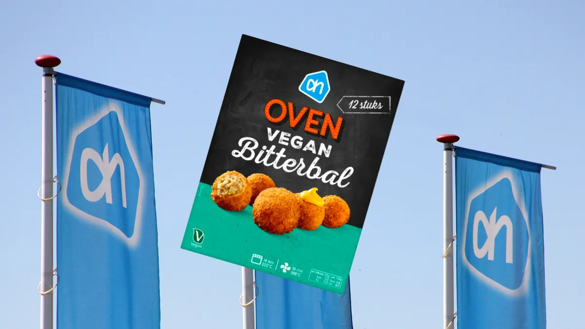 allergenenwaarschuwing ah vegan oven bitterballen vlaggen albert heijn ah