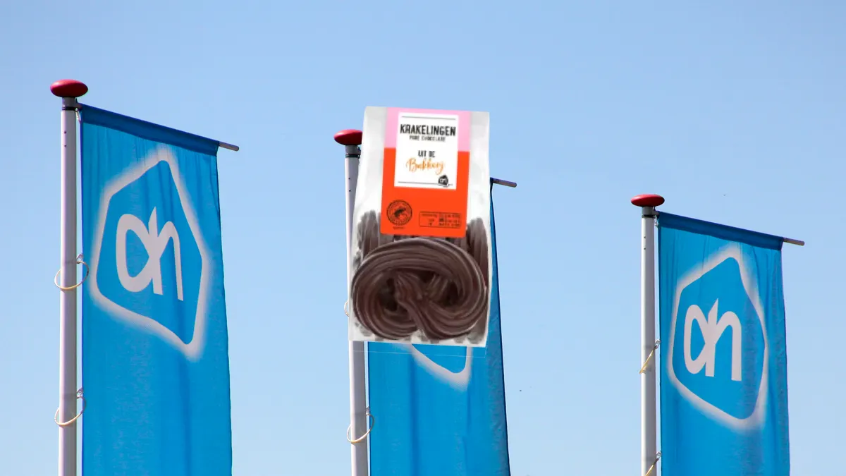 allergenenwaarschuwing chocolade krakelingen drie vlaggen ah albert heijn