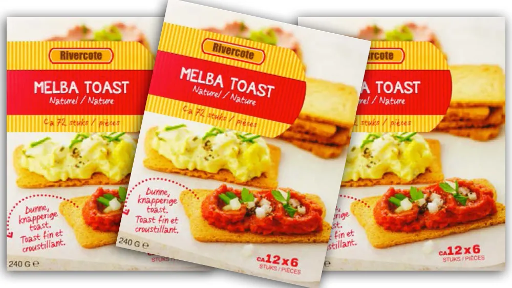 allergenenwaarschuwing melba toast